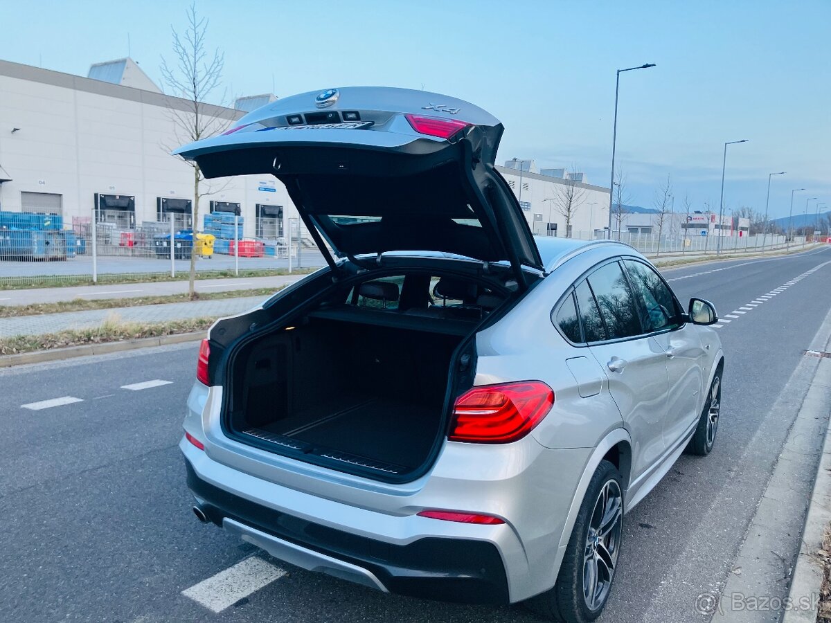BMW X4 xDrive20d M-Sport, hnedá koža, veľmi pekný stav - 6
