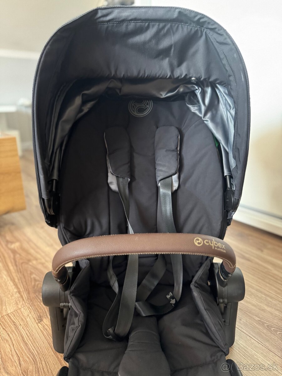 Cybex priam rosegold - black kočík - 6