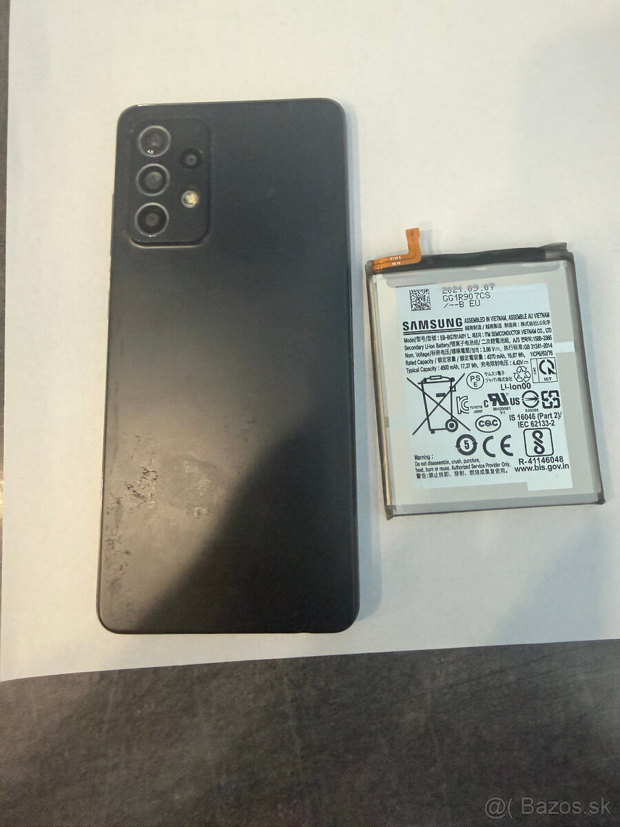 SAMSUNG A52S 5G -NOVÁ BATÉRIA - 6