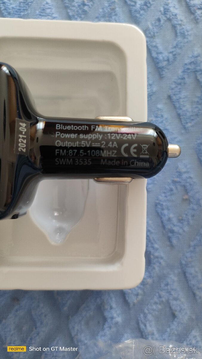 Predám bluetooth Transmitter do auta Sencor - 6