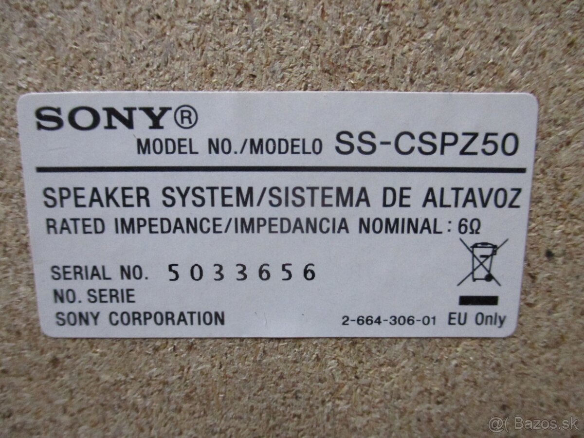 SONY SS-CSPZ50 - 6