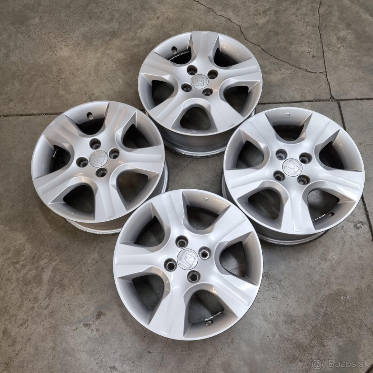 Hliníkové Honda disky 4x100 R15 5,5J ET45 - 6