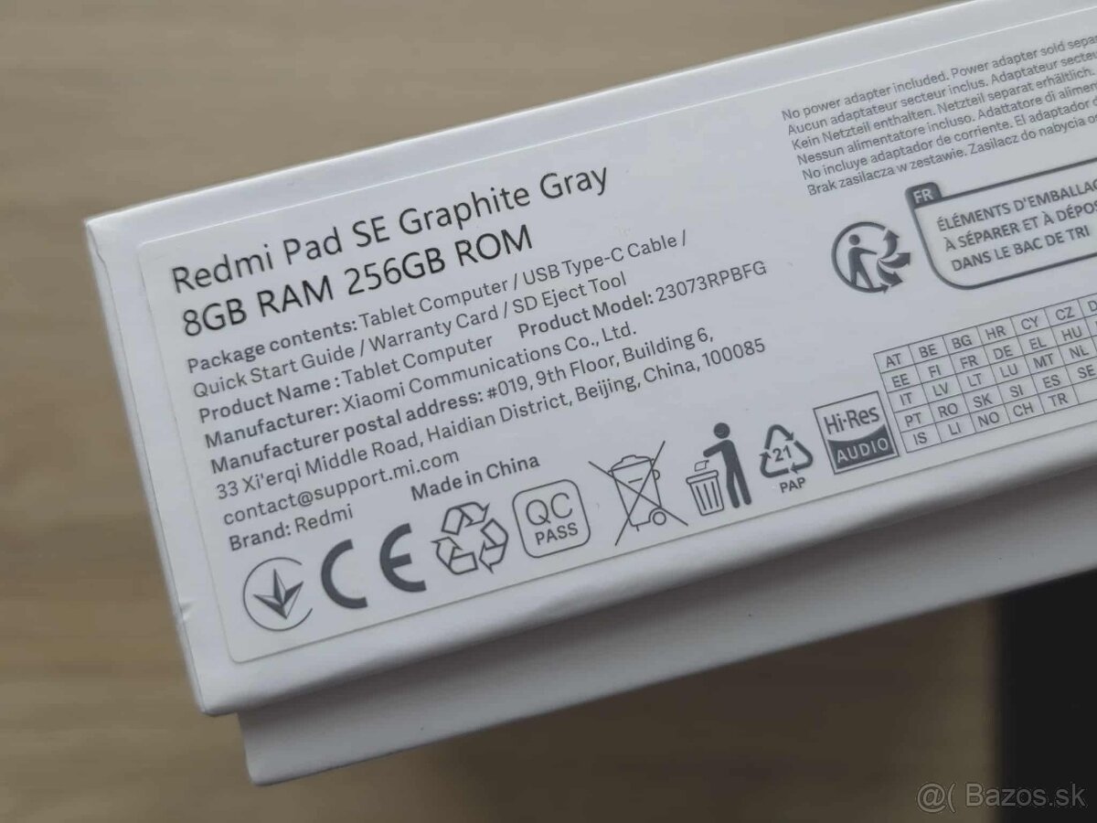 Xiaomi Redmi Pad SE 8GB/256 GB, top stav, zaruka - 6