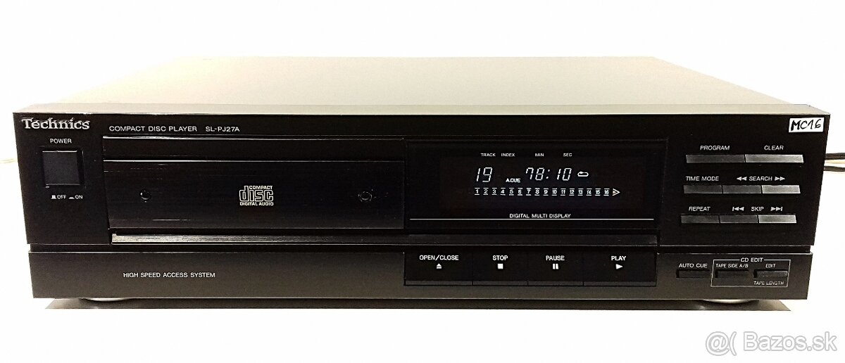 Zostava TECHNICS =X= tuner,equalizer,zosilnovac,CD,deck= M01 - 6