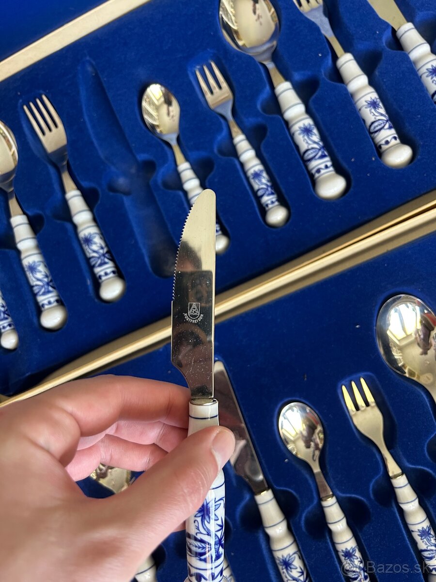 Porcelanovy pribor cibulak cibuliak - 6