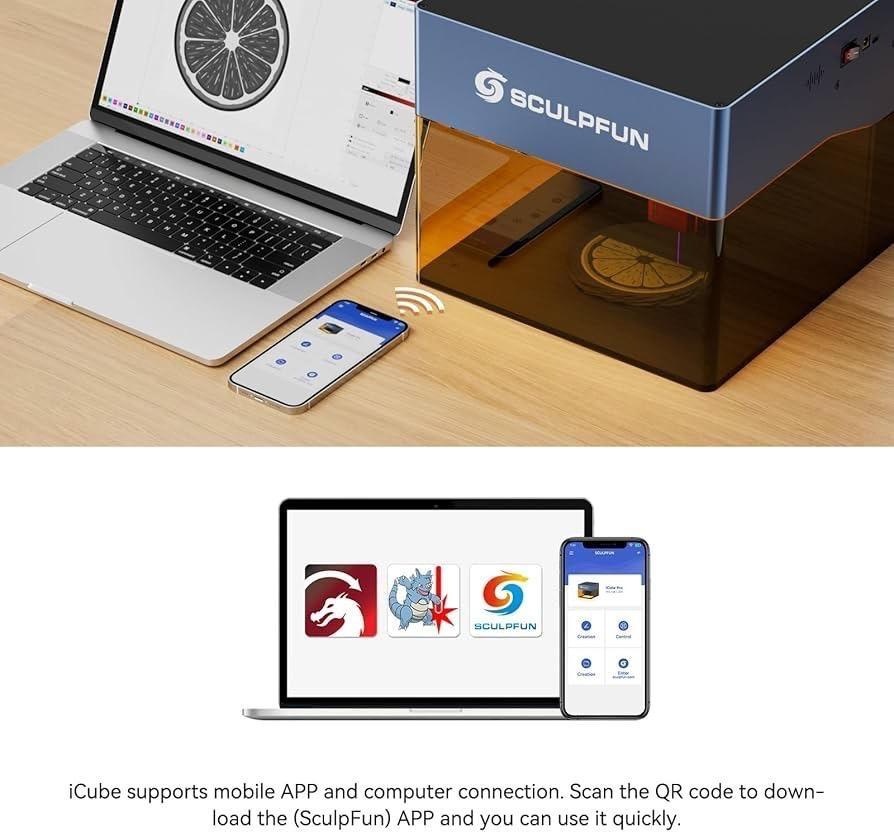 Laser SCULPFUN iCube Pro - 5W - 6