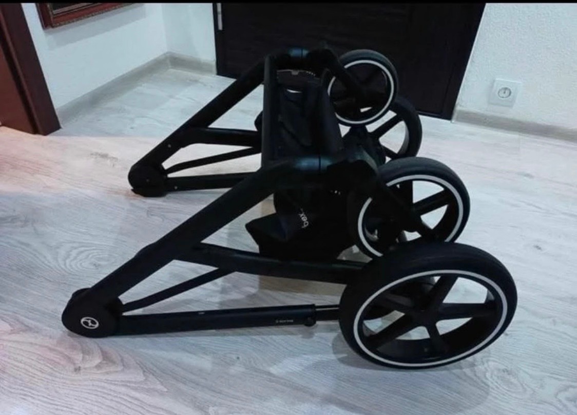 Cybex Balios S Lux 2v1 Magnolia Pink + nove kolesa na kocik - 6