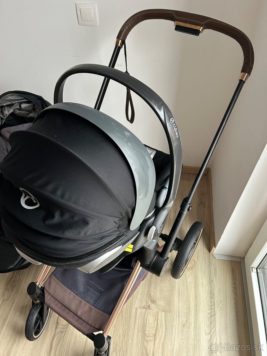 Cybex Priam 3.0 Rosegold - trojkombinácia - 6