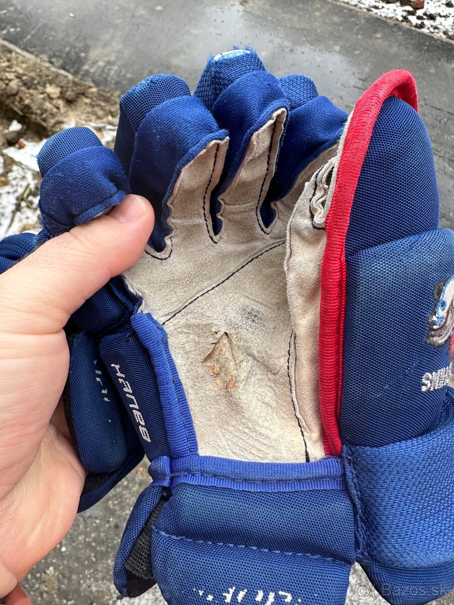 Hokejove Rukavice Bauer Team Pro - 6