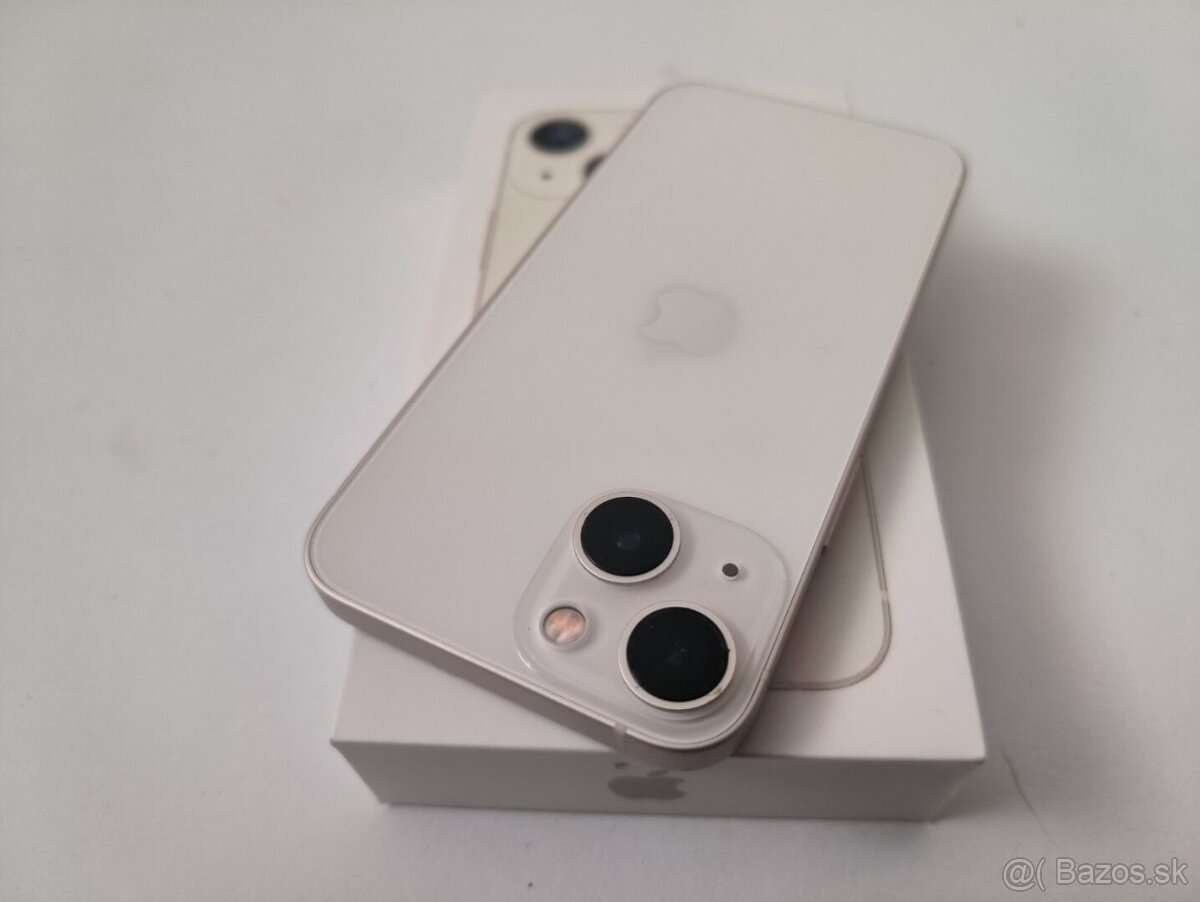 apple iphone 13 mini 128gb Starlight 100% Batéria - 6
