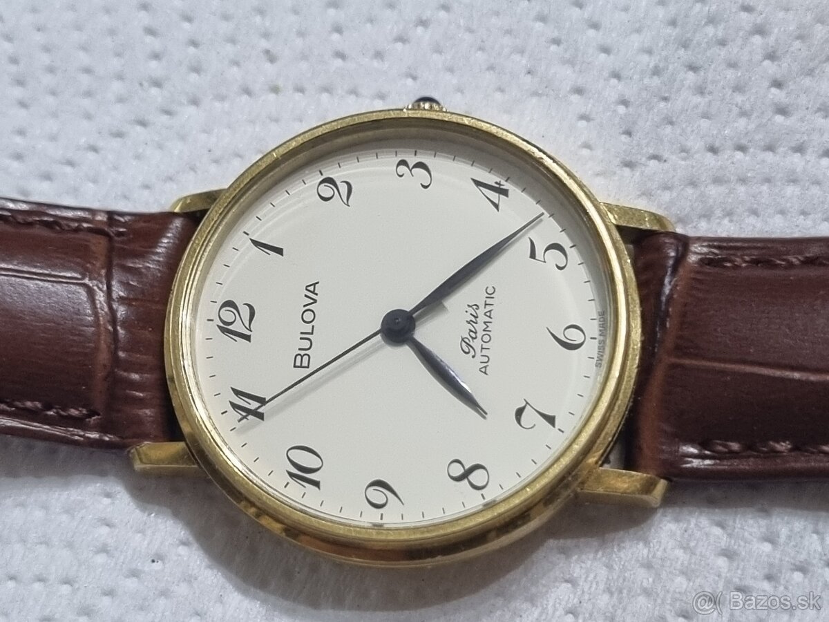 Náramkové hodinky,Bulova,automat. - 6