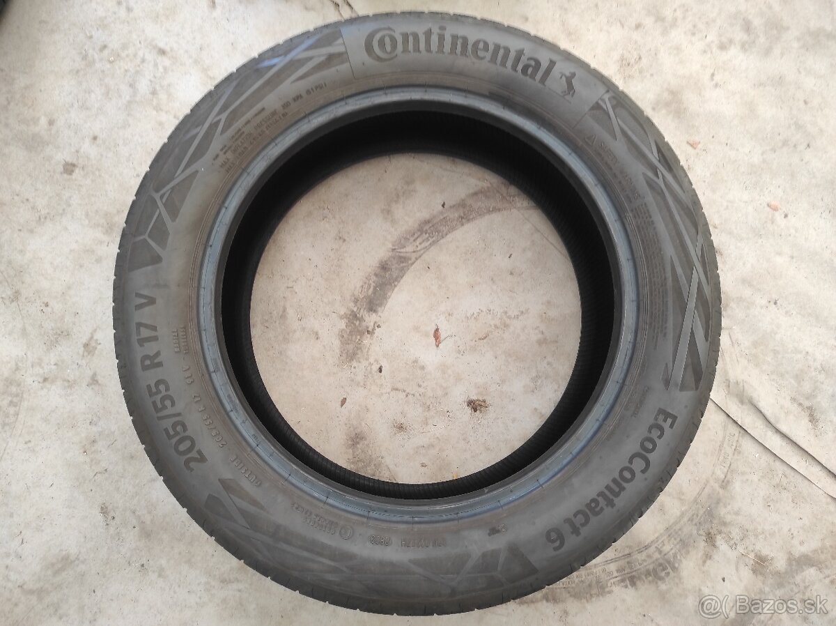 Letné pneu 205/55 R17 Continental 4ks - 6