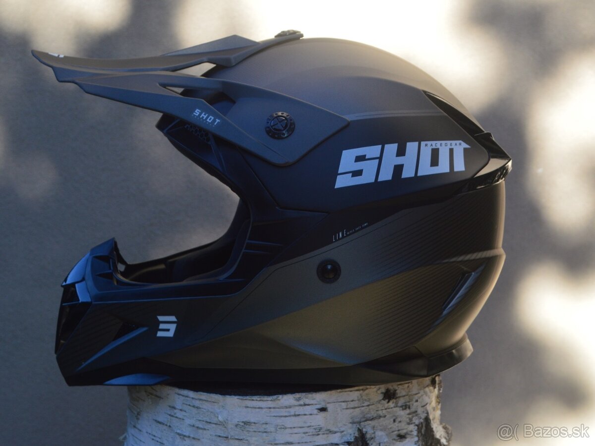 Okuliare prilba homologovaná CE06 čierna sivá shot - 6