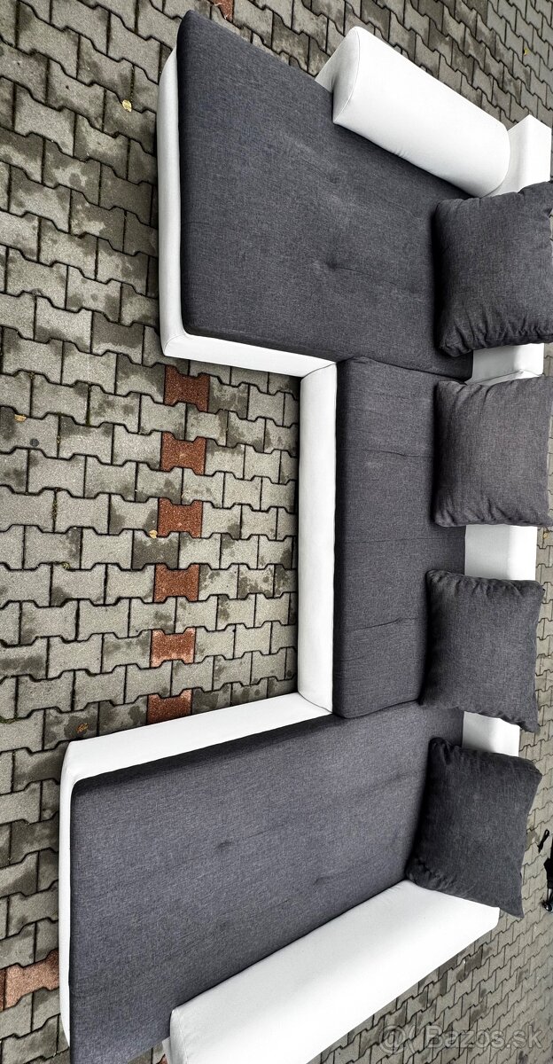 Predám sedaciu súpravu v tvare u - 6