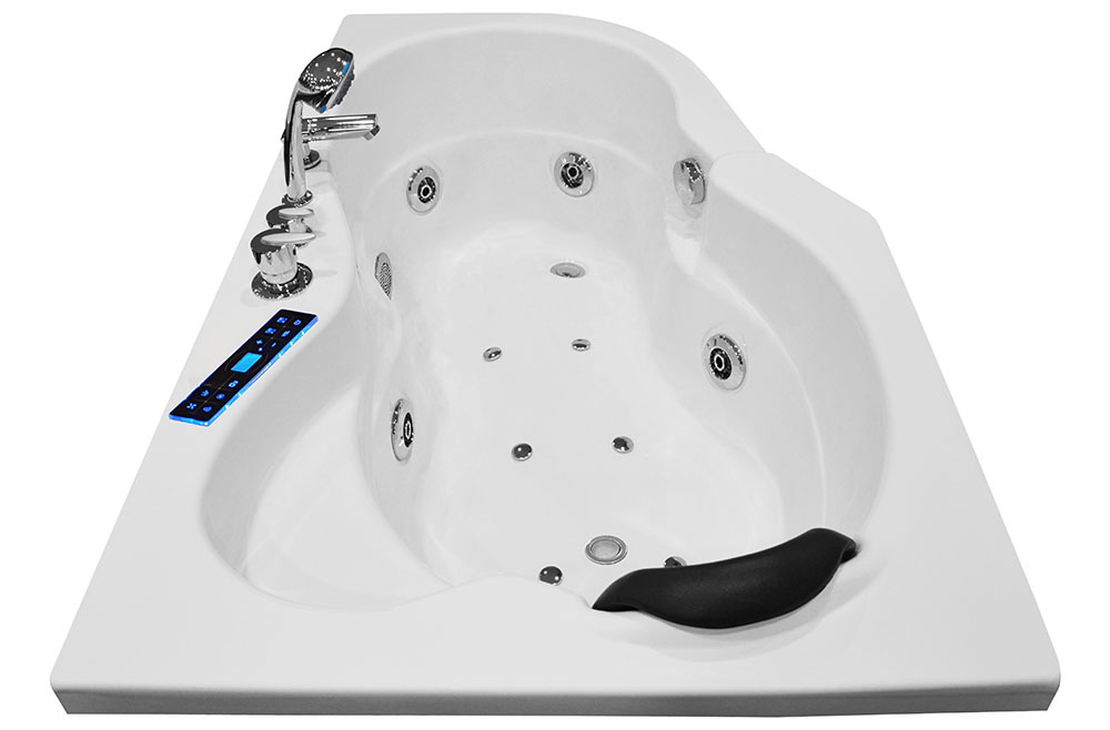 M-SPA - 0207 Kúpeľňová vaňa s hydromasážou 150 x 92 x 53 cm - 6