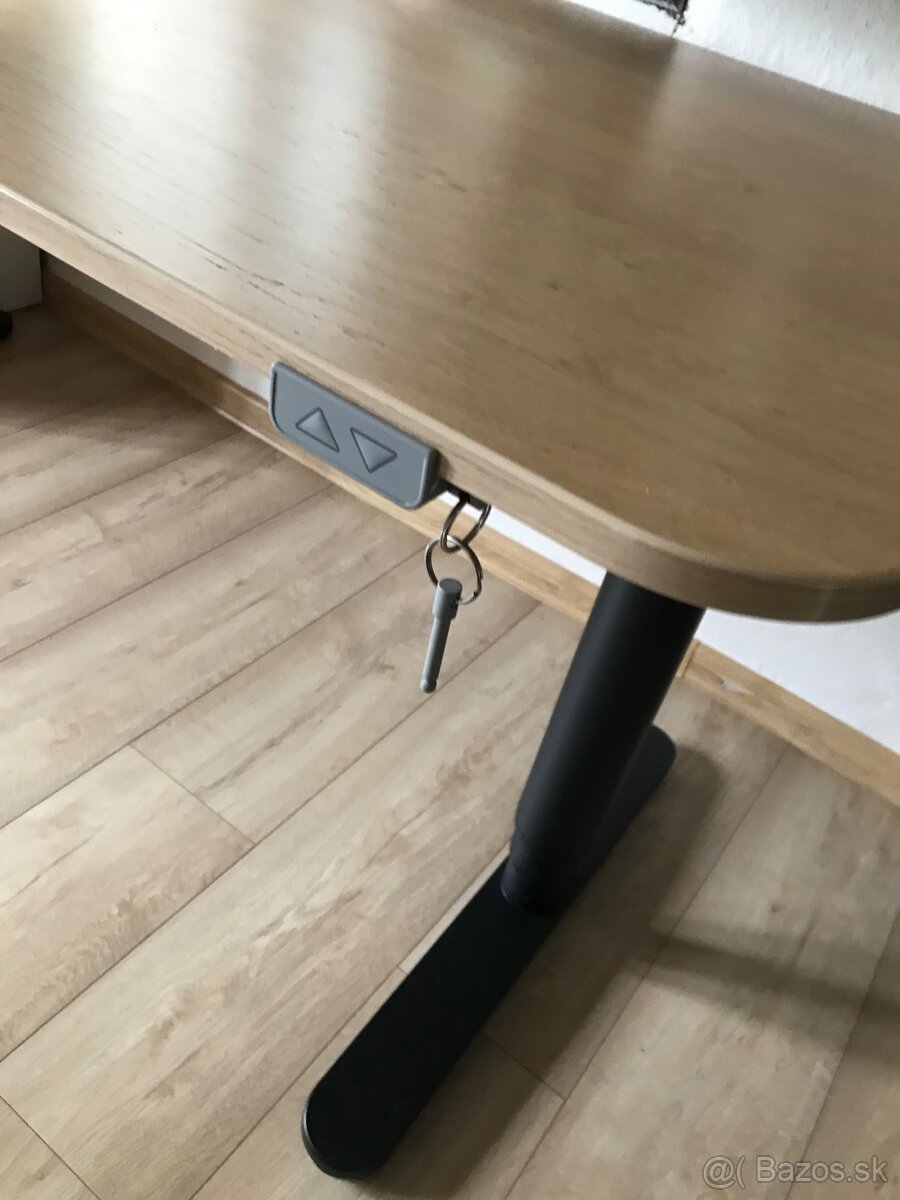 Vyskovo nastavitelny pracovny stol IKEA,elektricky 160x80 cm - 6