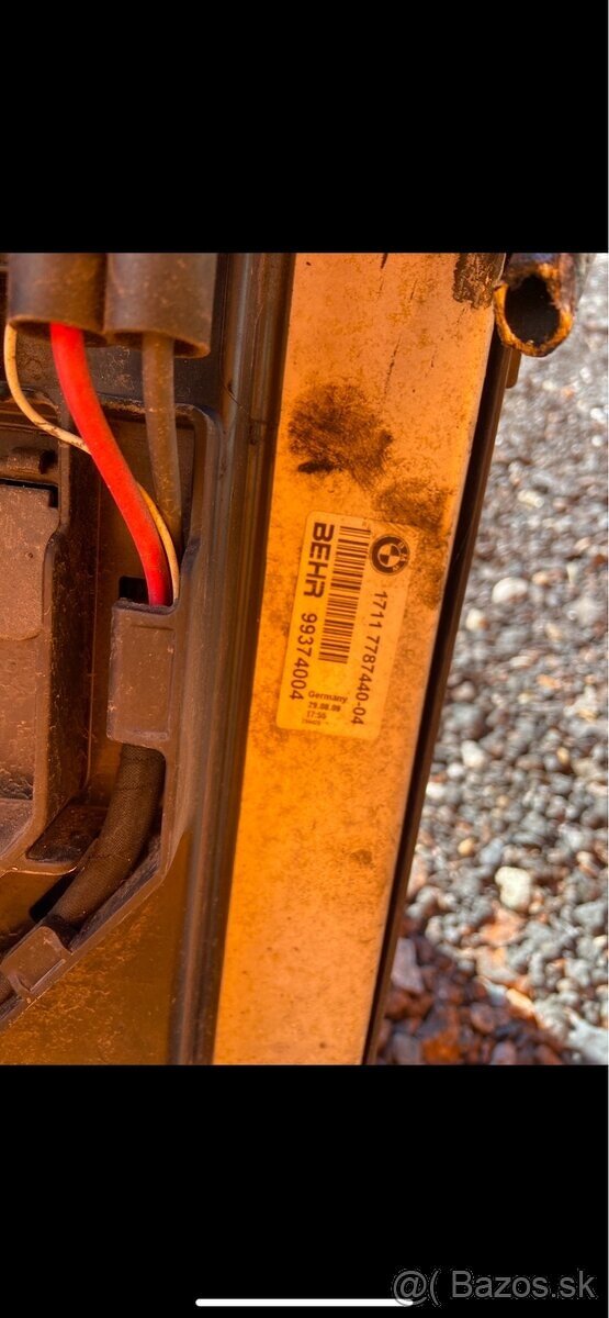 BMW E60 Chladičová stena komplet - 6