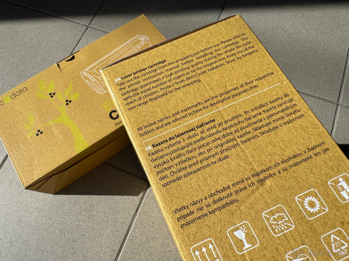 Eco Toner Cartridges - 2 ks čierna a 1 ks žltá - 6