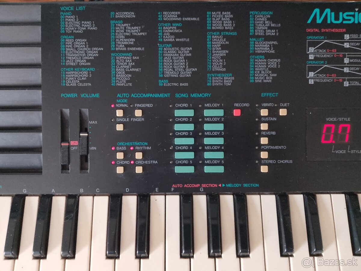 YAMAHA Porta Sound PSS-780 - 6