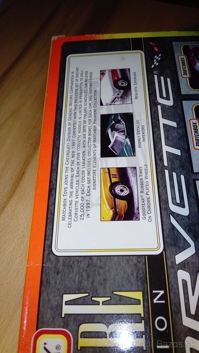 Matchbox premiere collection corvette No.: 34359-5 - 6