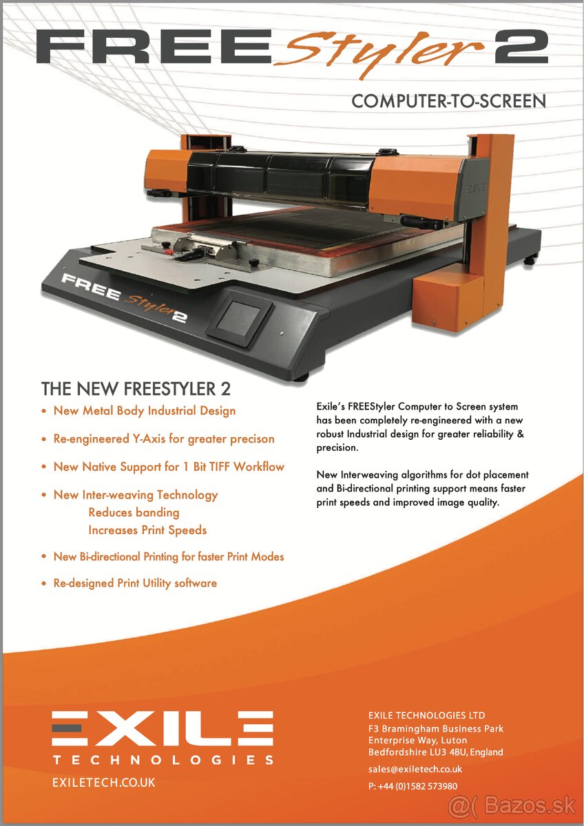 Predáme tlačiareň na priamu tlač sít - ZNÍŽENÁ CENA - 6