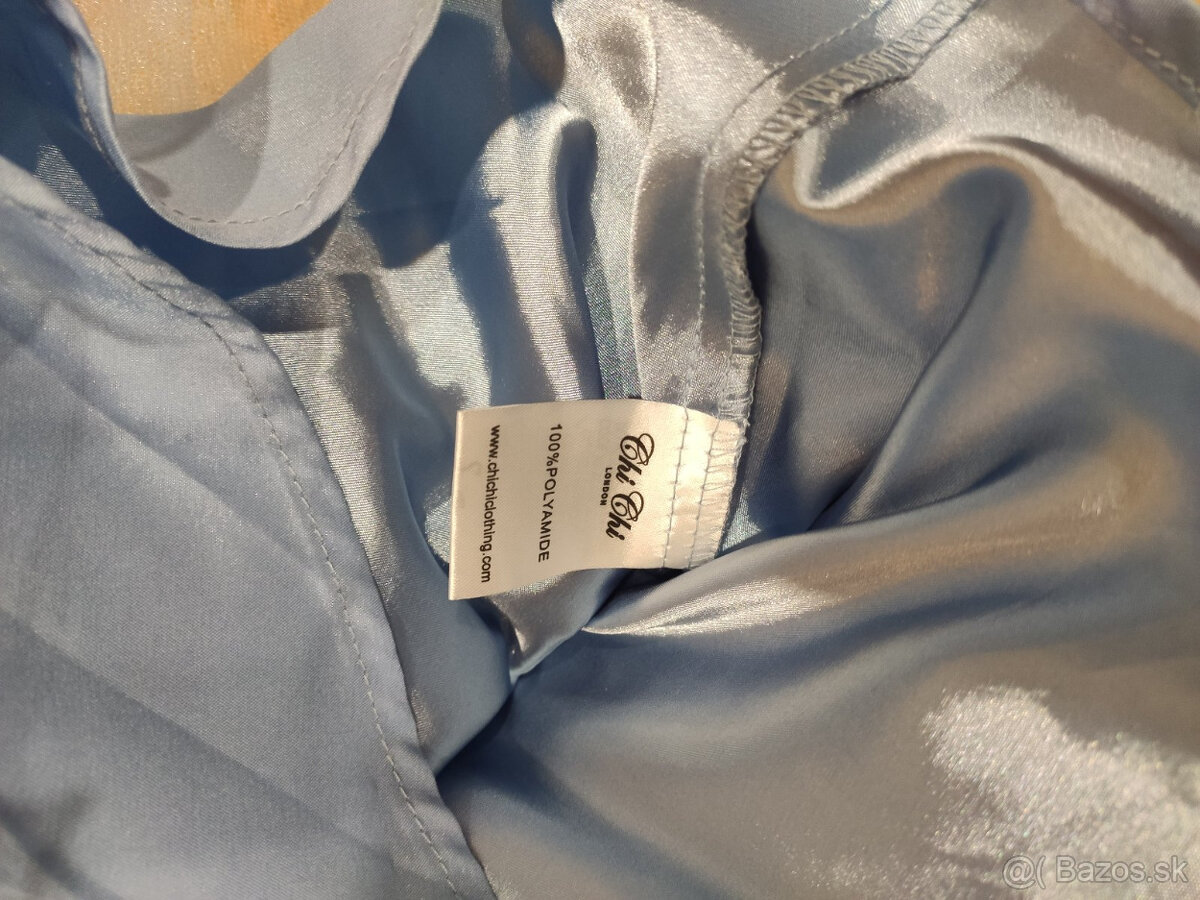 Spoločenské šaty Chi Chi, NÁADHERNÉ, TOP stav, MIDI,veľ.S-M - 6