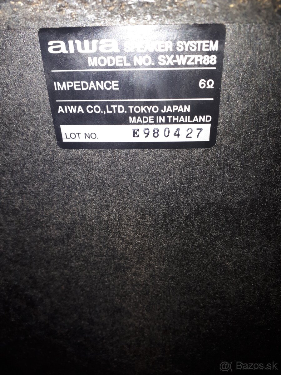 Aiwa, Sony, Panasonic, Onkyo - 6