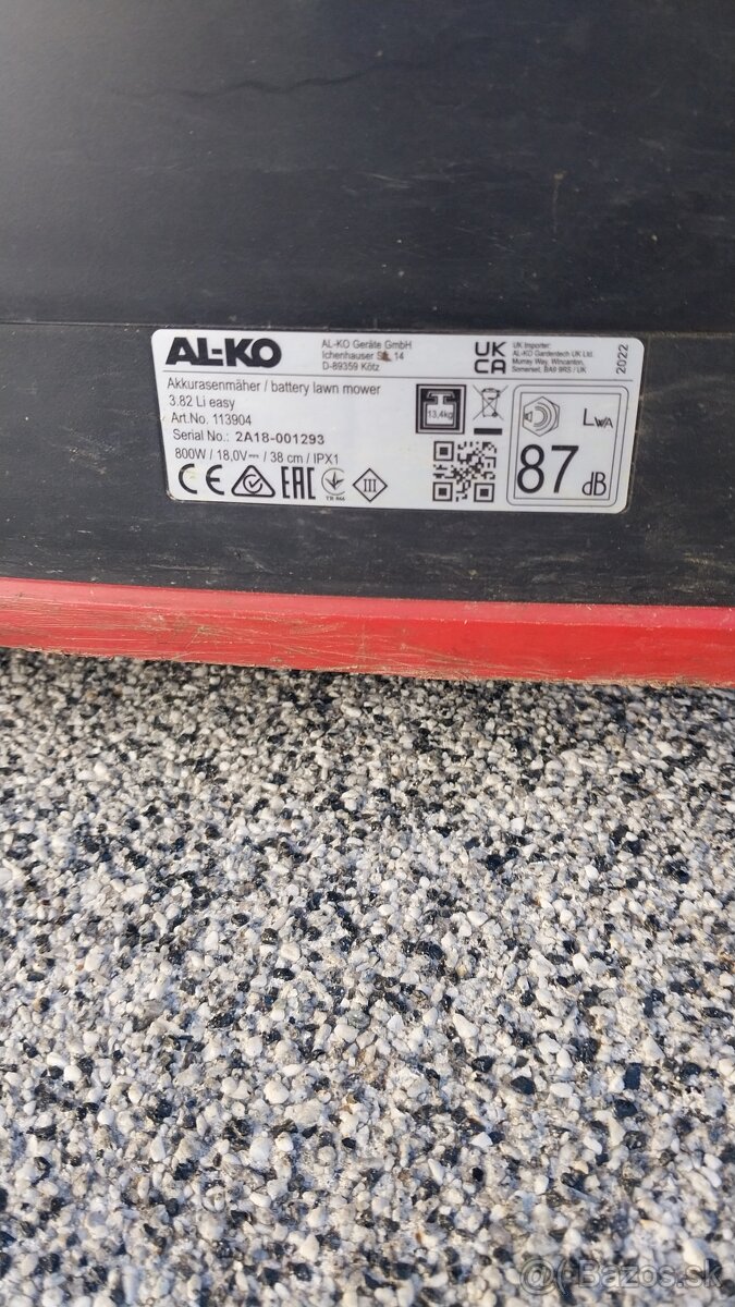 Akumulátorova kosačka - 6