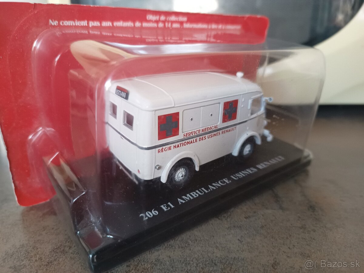 1:43 Renault E1 206 sanitka-ambulancia - 6