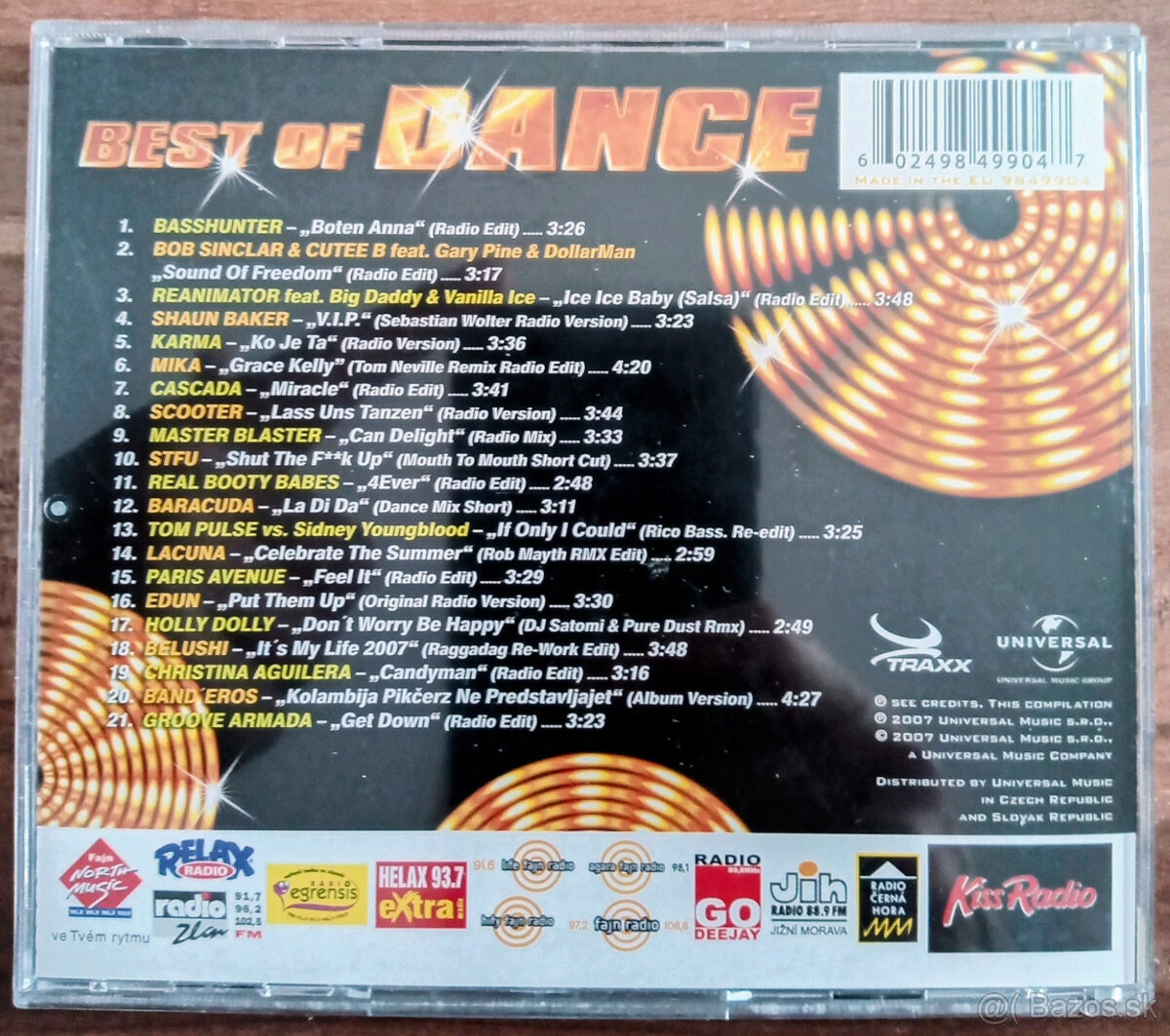 Predám originálne CD - výberovky tanečnej hudby - 6