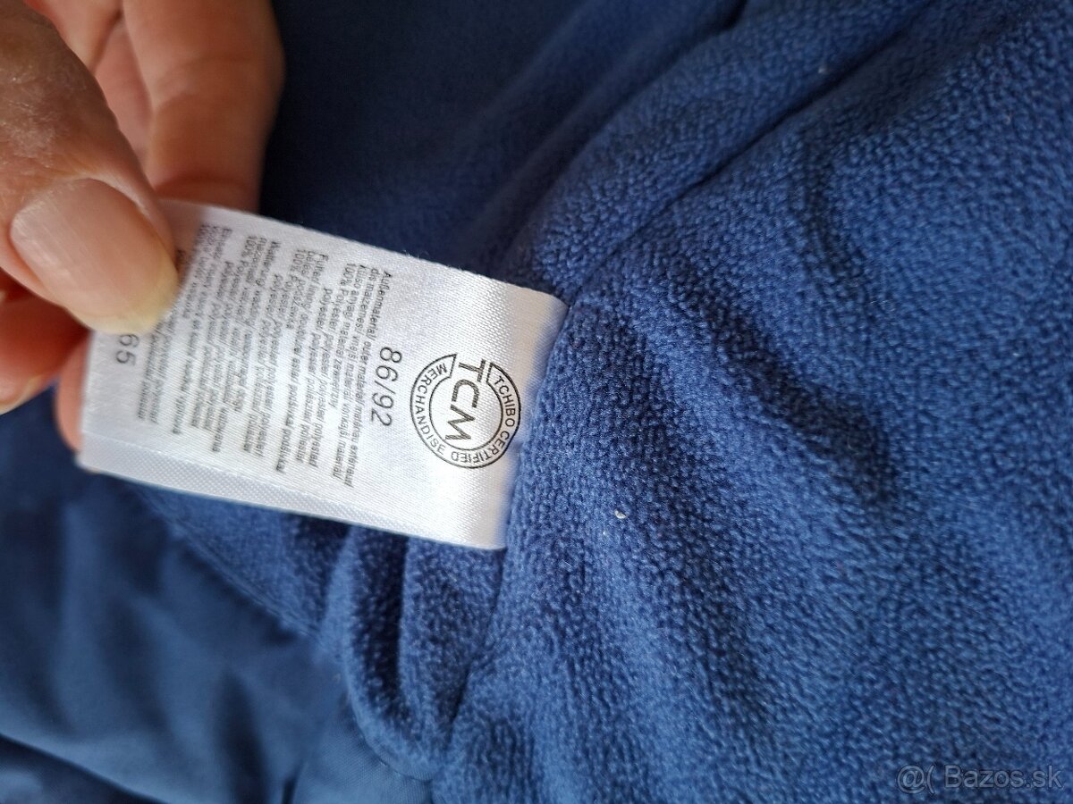 Zeleno modrá zimná bunda s kapuckou - 6