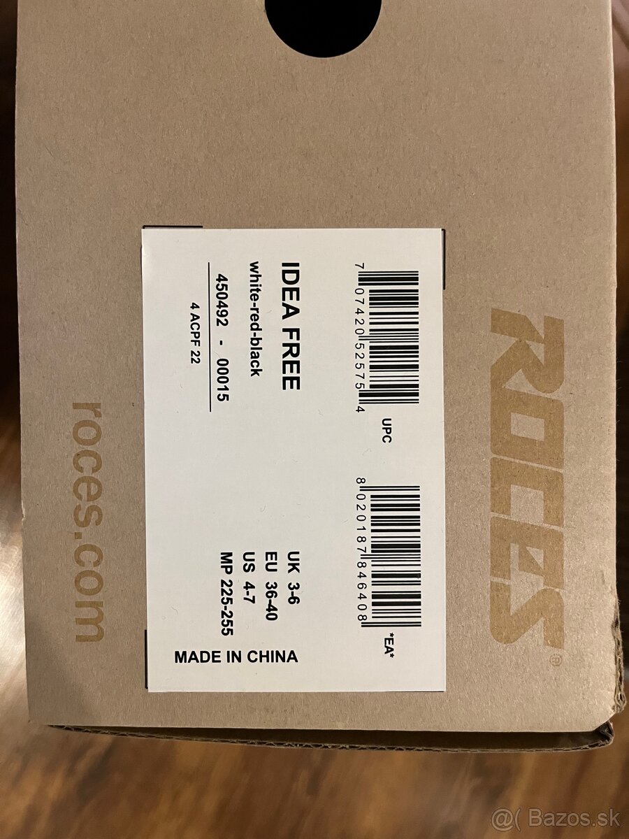 Roces Idea Free 6v1 (veľkosť 36 až 40EU) - 6