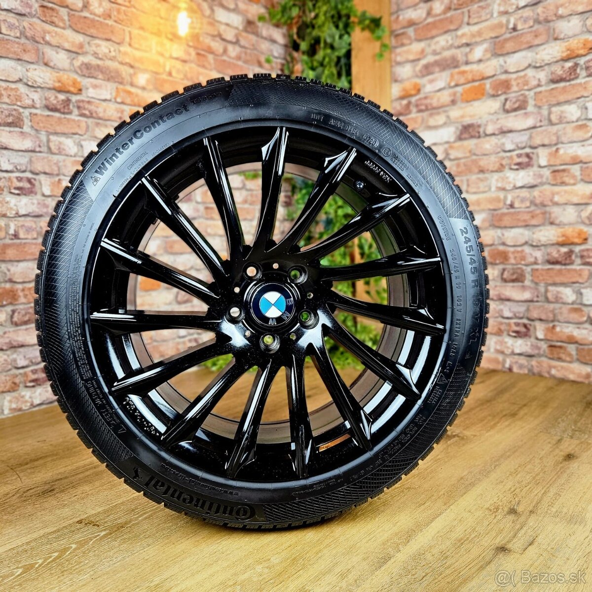 Alu R19 5x120 BMW X3, X4, ... + zimné 245/45R19 - 6