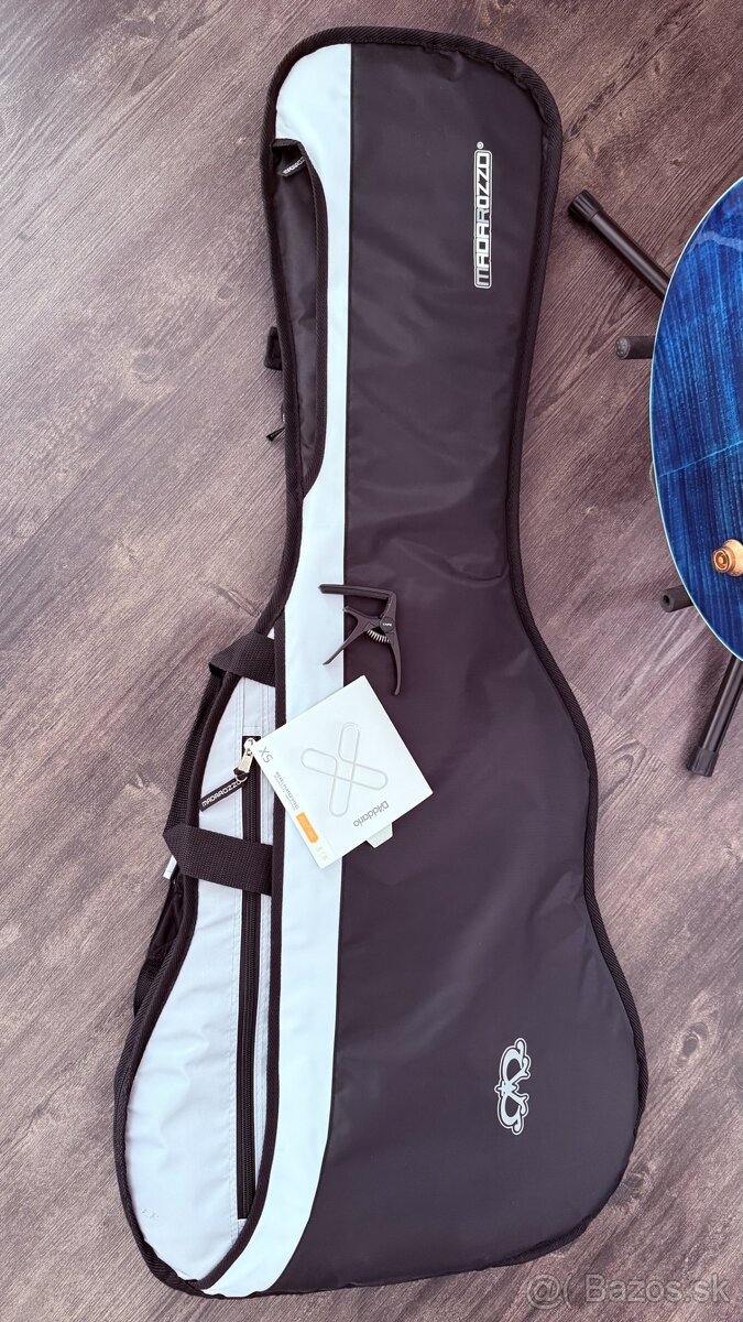 Elektrická gitara SX EC3H Translucent Ocean Blue - 6