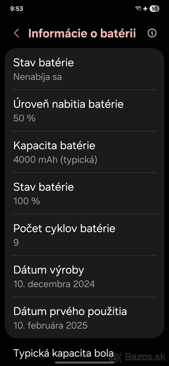Samsung Galaxy S25 5g 256GB Čierny - 6