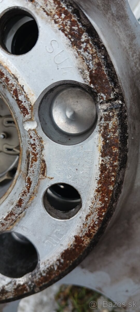 Predám elektróny 5x112 r17 original audi - 6