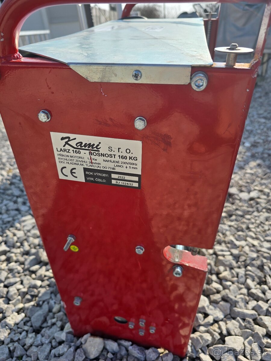Predám strešny výťah LARZ 160, 12m - 6