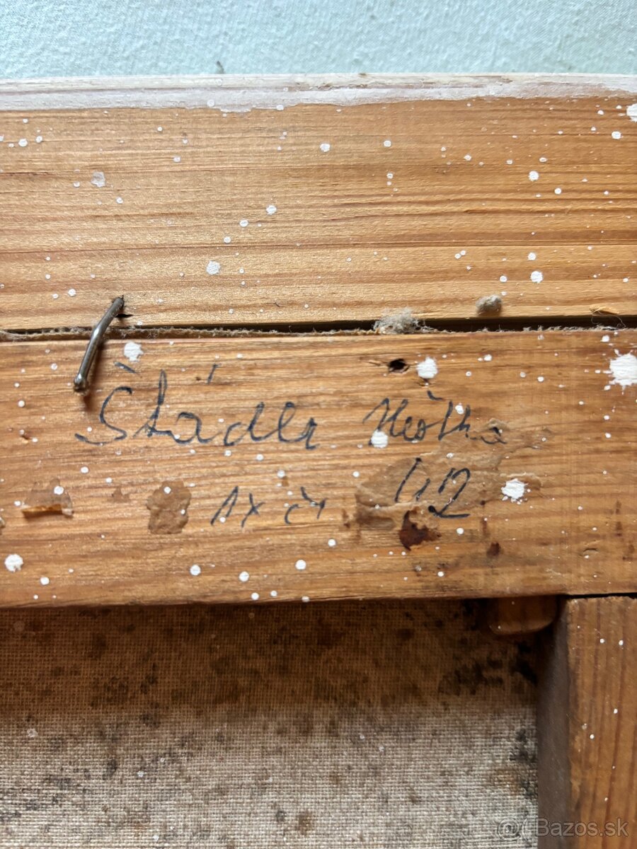 Obraz H. Raszyk 1932, olejomalba na plátně 45x55 - 6