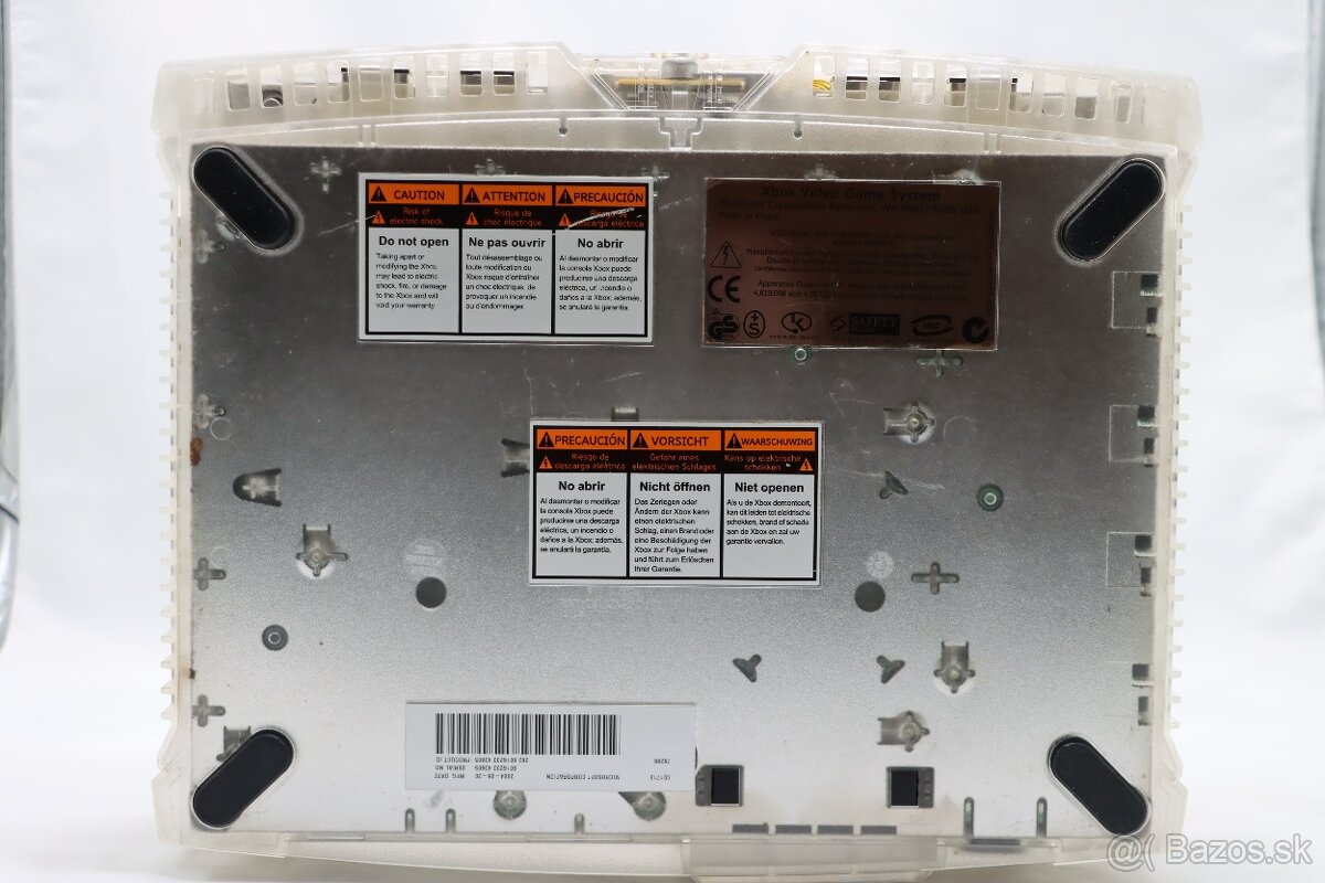 Xbox Classic Crystal • Originál komplet • Raritná verzia - 6