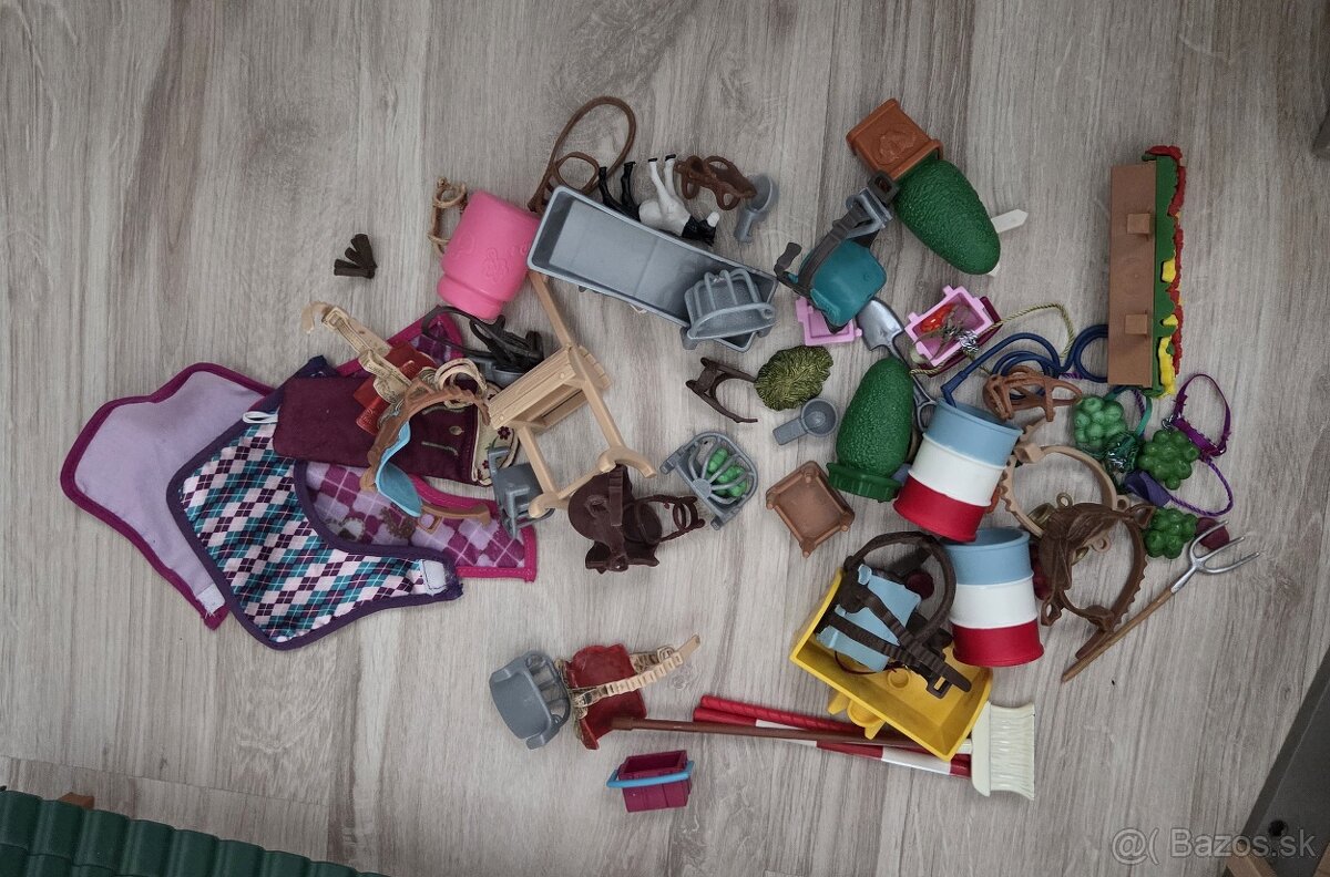 Schleich kone, stajne, dom - 6