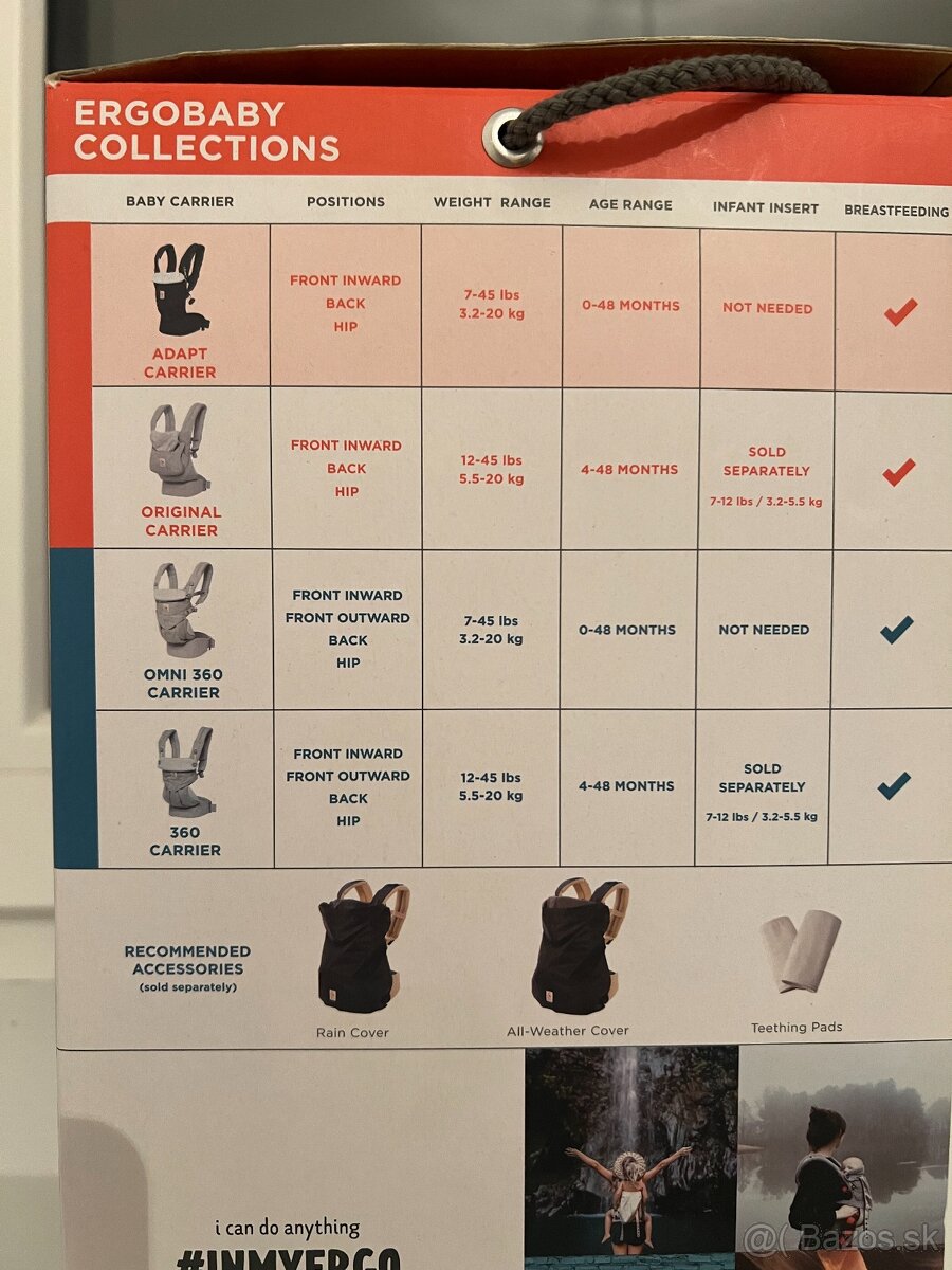 Nosič Ergo baby - 6