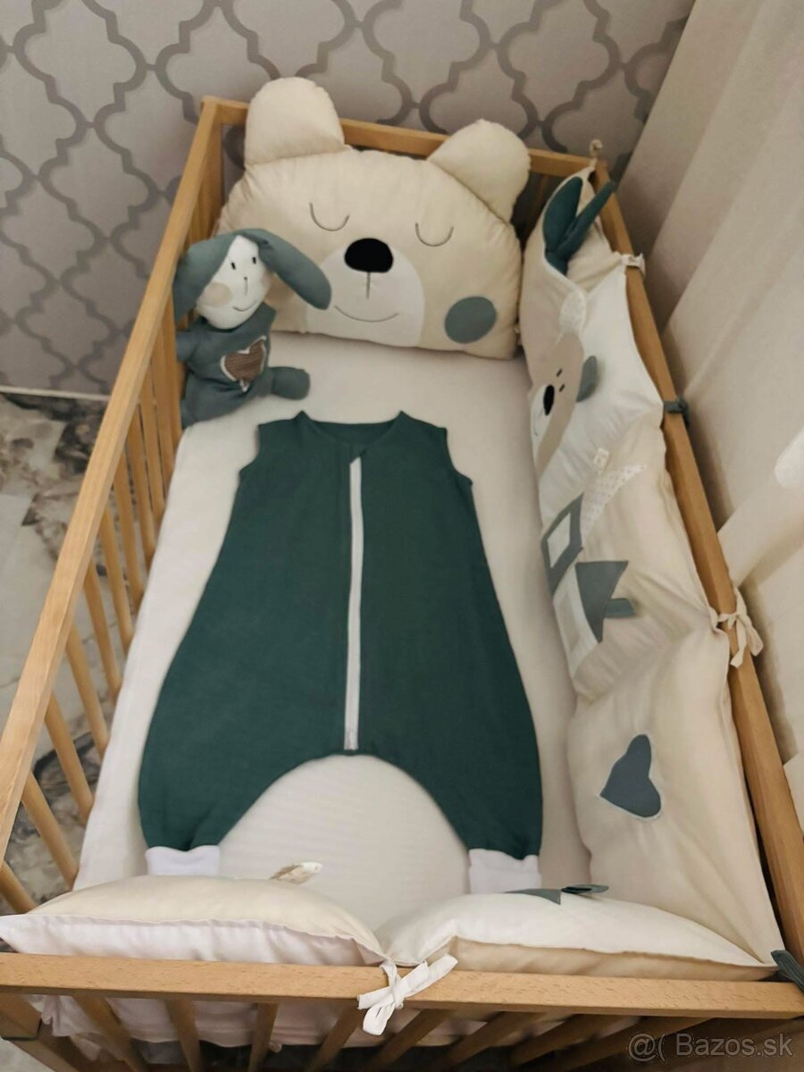 Vankúšikový mantinel do detskej postieľky - 6