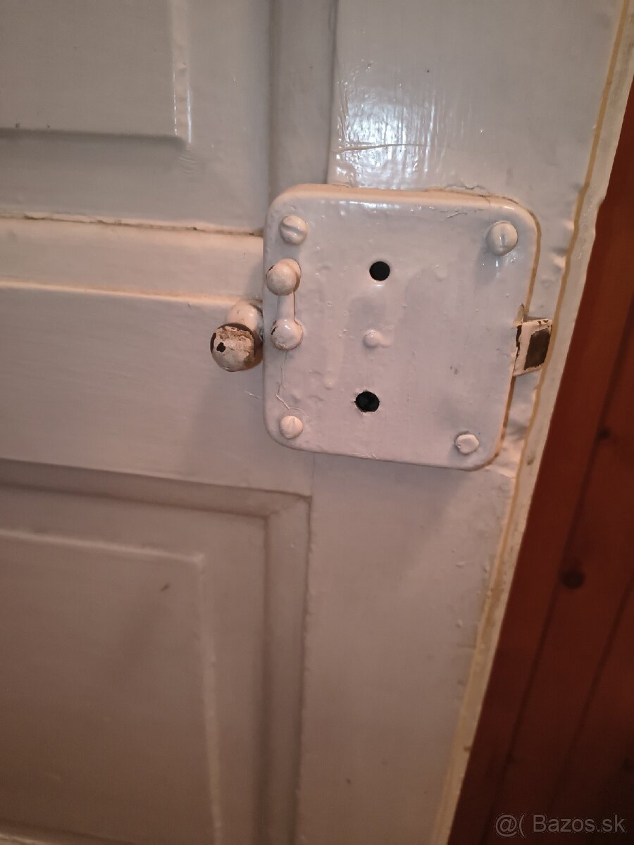 Interiérové dvere drevené, 2x - 6