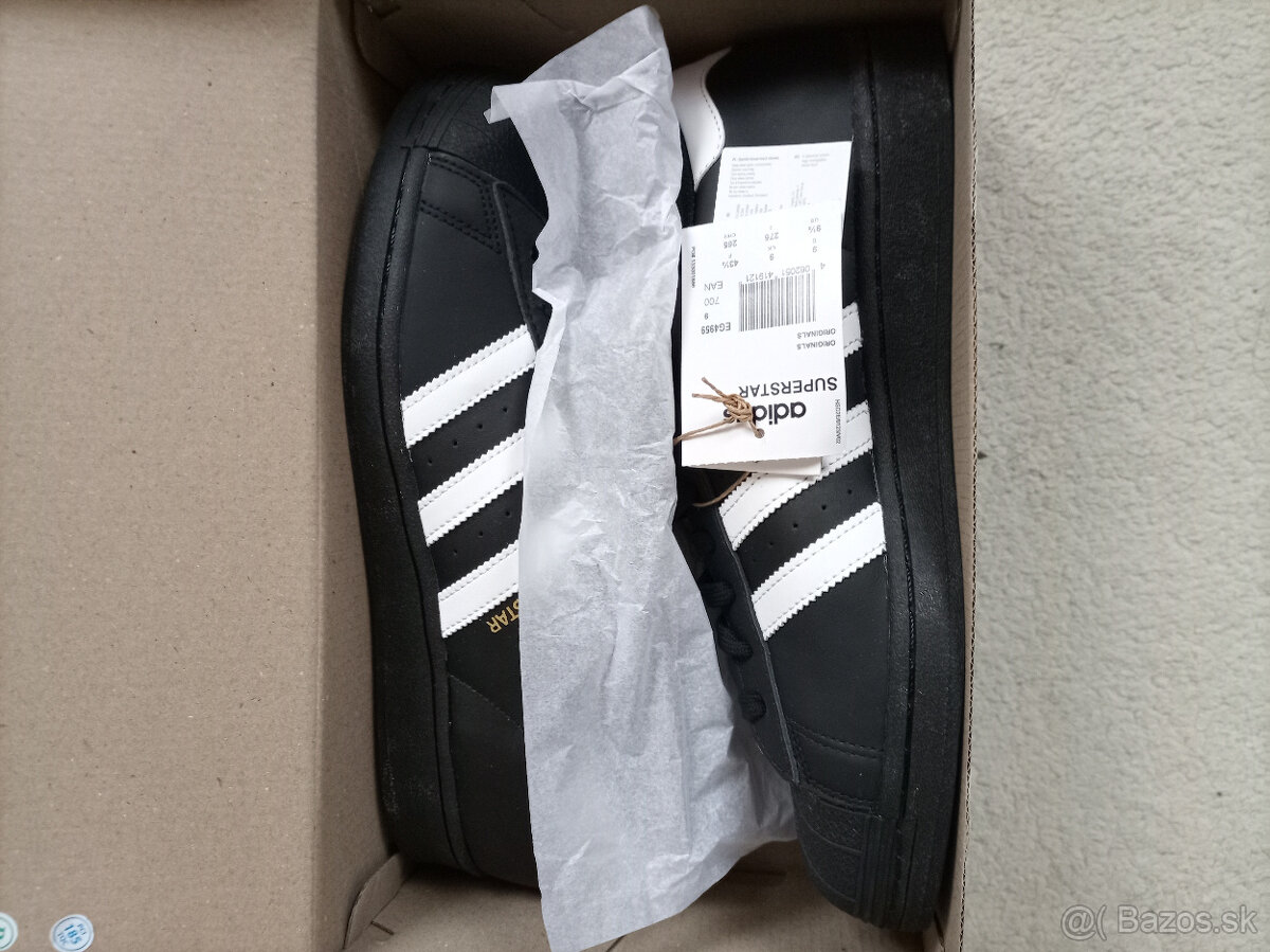 Predám nové ADIDAS SUPERSTAR 43 - 6