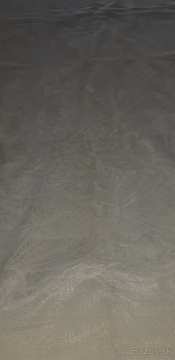 Záclony – biele, vzorované, mix - 6