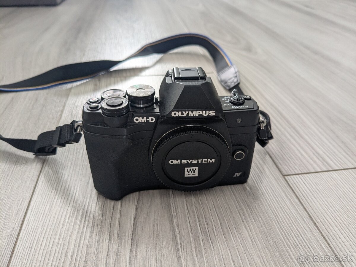 Olympus OM-D E-M 10 mark IV + 2 objektívy komplet výbava - 6
