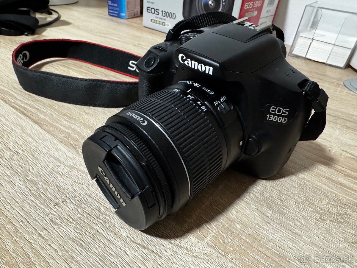 Zrkadlovka CANON EOS 1300D telo + objektív - 6