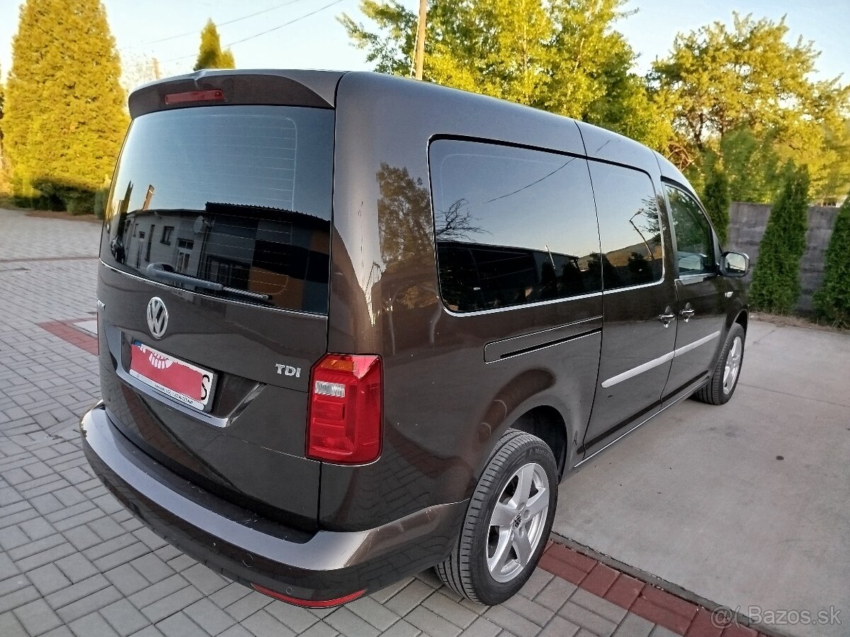 VW Caddy Maxi Trendline 7.miestne 2,0 TDI r.v.2018. - 6