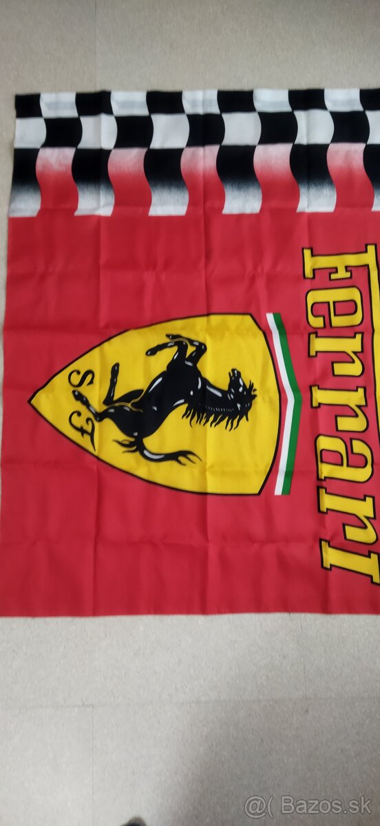 Vlajka, plagát, taška Ferrari - 6