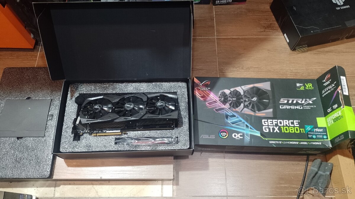 ASUS ROG Strix GTX 1080 Ti 11GB – technický stav výborný - 6